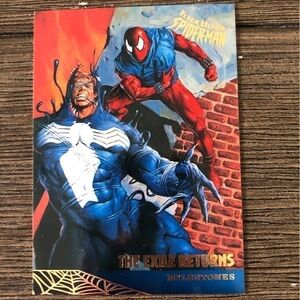 ’95 Marvel Fleer Ultra Spider-Man trading card: Milestones: The Exile Returns #9